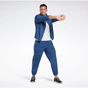 ชุดวอร์มกันลมแบบสะท้อนแสง น้ำหนักเบา เหมาะสำหรับการฝึกซ้อม เสื้อแจ็คเก็ตซิปเต็มตัว กางเกงจ็อกเกอร์ใส่สบาย สไตล์สตรีท - Product Image 6