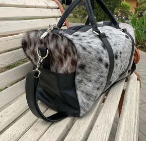 Sac de voyage et de sport en cuir véritable durable, léger et de grande capacité, idéal pour les voyages d'affaires et les vacances LHODB-0040 - Product Image 3