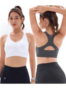 Soutien-gorge de sport tendance, haute qualité, logo personnalisé, nouveau design, léger, vêtements de fitness pour femmes - Product Image 2
