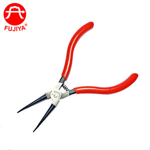 Pince à anneaux à bec long Fujiya, à mâchoires dentelées, en chrome-vanadium, de qualité industrielle, disponible en OEM - Product Image 2