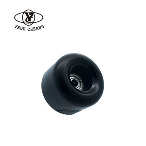 Ruedas de Patinaje de 63*43mm 82A con Rodamientos, Ruedas de Repuesto de PU para Patines de Cuatro Ruedas - Product Image 1