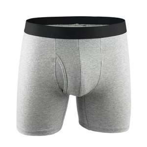 Calzoncillos Boxer de Algodón y Spandex Transpirables, Tela Elástica Ligera y Suave para Hombre, Comodidad Diaria - Product Image 3