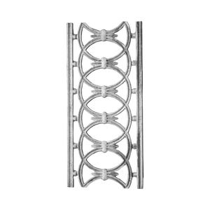 Panel de barandilla de aluminio con diseño de rejilla marroquí, valla de hierro fundido, barandilla de escalera para villa de lujo, parrilla de terraza, suministro comercial - Product Image 4