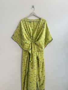 New Arrival Wholesale Lot Silk <b>Kaftan</b> Dress Long <b>Kaftan</b> Upcycle Silk <b>Summer</b> <b>Kaftan</b> Beach Dress for Women - Product Image 1