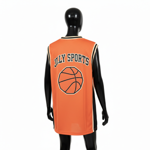 Maillot de basket-ball pour femmes, en polyester respirant à séchage rapide, avec empiècements noirs, design personnalisé par transfert thermique, logo personnalisé. - Product Image 2