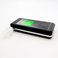 AlcoPatrol AP012-Color, nouveau design 2023, éthylotest professionnel, écran LCD, précision 0,05 %, batterie lithium rechargeable