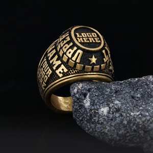 Anillo de Graduación Universitario BOJ MCollege Ring 021 Personalizado en Plata con Diamantes, Unisex, Certificado por GIA, Micro, Bajo Precio - Product Image 3