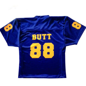 American Football Jersey Custom <b>Personalise</b> Name & Numbers Logo Short Sleeve Plus Size for Men Adults 100% Polyester Quick Dry - Product Image 2