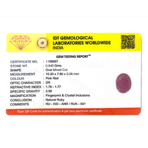 Certified Natural African Ruby 4.2 Carat Wholesale Gemstone - Product Image 4