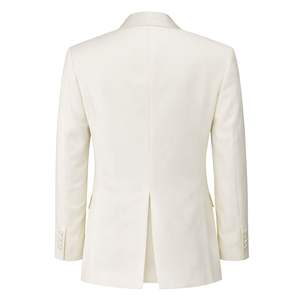 Chaqueta de gala con solapa tipo shawl, estilo griego formal, con corte a medida, tela premium y estilo clásico elegante para eventos especiales - Product Image 5