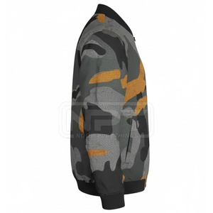 Blouson Bomber Homme Slim Fit de Fabrication Professionnelle, Vêtement Décontracté Tendance, Blouson Bomber Homme Épais pour l'Extérieur avec Personnalisation - Product Image 3