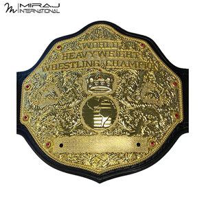Cinturón de Campeonato Personalizado, Placa de Aleación de Zinc Premium, Cinturón de Trofeo Grabado, Cinturones de Campeón de Lucha Libre y Boxeo al por Mayor - Product Image 5