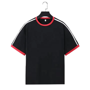 Maillots de football américain et de football personnalisables, de haute qualité et durables, à manches courtes, avec logo frontal, offrant un service de fabrication OEM - Product Image 1