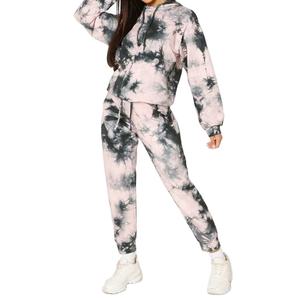 Wholesale Hot Selling Women Tie Dye <b>Tracksuits</b> For Adults Size Best Quality Women Tie Dye <b>Tracksuits</b> Custom Design - Product Image 4