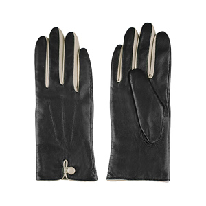 Guantes de Vestir de Cuero para Mujer con Logotipo Personalizado, Guantes de Moda de Piel de Cordero para Invierno, Fabricante Mayorista OEM - Product Image 1