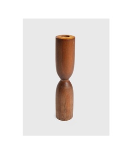 Handcrafted Wooden <b>Candle</b> Holder Elegant Design For Living Room Decoration Festive Ambiance And Modern Interiors - Product Image 5