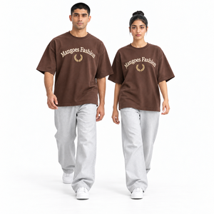 Camisetas Lisas al por Mayor, Camisetas con Logotipo OEM, Camisetas de Algodón Americano de Cuello Redondo para Hombre, Camisetas de Alta Calidad 100% con Impresión Personalizada - Product Image 2