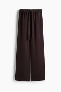 Pantalon ample en twill pour femme, séchage rapide, respirant, en coton, décontracté, pour l'été, avec cordon de serrage, personnalisable avec logo - Product Image 2