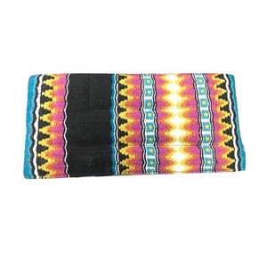 Couverture de selle de cheval Western Show personnalisée faite à la main Tapis de selle en laine de haute qualité Design inspiré de la Nouvelle-Zélande équestre - Product Image 6