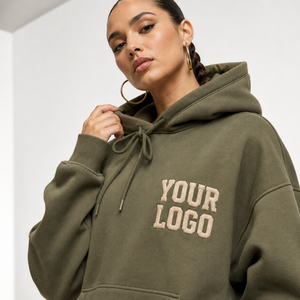Conjunto de Sudadera con Hombros Caídos y Pantalones de Chándal de Forro Polar Cepillado con Dobladillo y Puños Acanalados, Bordado 3D Personalizado, Marca Privada, Novedad - Product Image 6