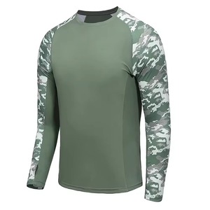 Maillot de pêche personnalisé pour hommes adultes, respirant, séchage rapide, UPF 50, polyester/nylon, impression numérique, confortable pour les activités de plein air - Product Image 4