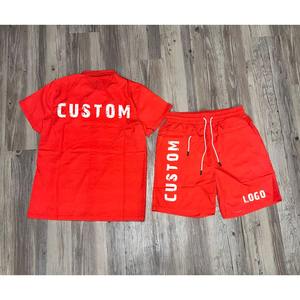 Nouveauté 2025 – Ensemble décontracté 2 pièces pour homme avec logo personnalisé – T-shirt à manches courtes boutonné et short – Idéal pour l'été - Product Image 2