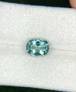 Apatita Natural Color Paraíba, Azul Verde Neón de Brasil, Piedra Preciosa Suelta de Alta Calidad, Piedra Rara para Joyería - Product Image 2