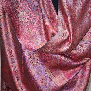 Pañuelo de Seda para Mujer, Elegante, Ligero, Suave, Estampado, Premium, para Cubrir Hombros, Cuello y Cabeza - Product Image 3