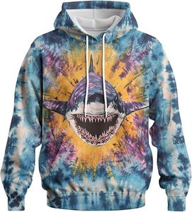 Sweat-shirts décontractés pour hommes personnalisés en sublimation, 100 % polyester polaire, séchage rapide, respirants, imprimés couleur intégrale, à capuche - Product Image 5