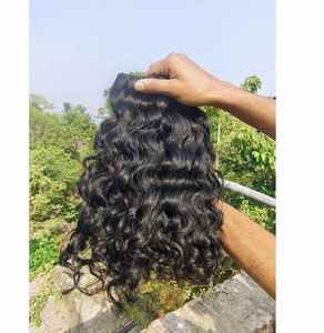 Extensions de cheveux bouclés à l'aspect naturel, best-seller, pour volume, longueur et amélioration des cheveux, disponibles au prix direct usine - Product Image 1