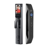 Produsen Smart Lock Logo OEM Smart Keypad Door Lock Tuya atau TT Biometric Fingerprint Aluminium Door Smart Lock Door dengan Ai