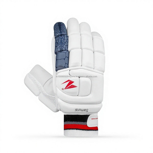 Guantes de Bateo de Cricket ZAP Samurai de Calidad Profesional, Ligeros, con Cierre de Correa en la Muñeca, Talla Personalizada para Entrenamientos y Partidos - Product Image 1