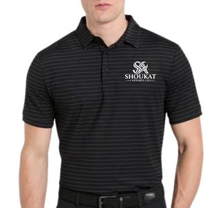 Polo noir pour homme à manches courtes avec col, logo personnalisé, fabricant OEM, vente en gros, vêtements de sport pour le golf et le tennis, qualité supérieure - Product Image 5