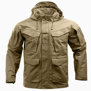 Chaqueta Softshell Negra de Alta Calidad en Oferta, Impermeable, de Poliéster, con Dos Bolsillos Cruzados y Múltiples Bolsillos - Product Image 3