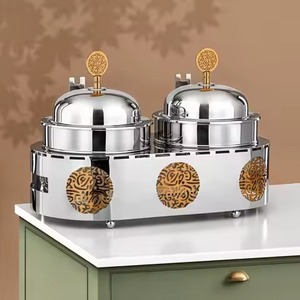 Cacerola Moderna de Acero Inoxidable con Exterior Pulido, Revestimiento Cerámico Antiadherente, Diseño Ecológico y Duradero, Apta para Gas e Inducción - Product Image 2