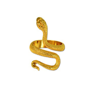 Rose Gold <b>Snake</b> <b>Ring</b> Animal Shape Vintage Style Unisex Everyday Wear Jewelry - Product Image 6