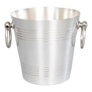 Cubo de hielo redondo de acero inoxidable con asas de cabeza de león, diseño clásico para enfriar bebidas, uso en fiestas - Product Image 4