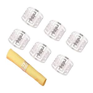 Set Of 6 New Design <b>Matte</b> Black Powder Coated Finished Iron Napkin Ring Holder For Dining <b>Table</b> Center Piece For Gifting - Product Image 6