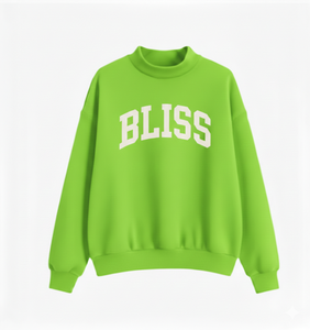 Sudadera de cuello alto de felpa para mujer, corte regular, 100% algodón, anti-bolitas, transpirable, tejido de 300g, ecológica, informal, para otoño - Product Image 1