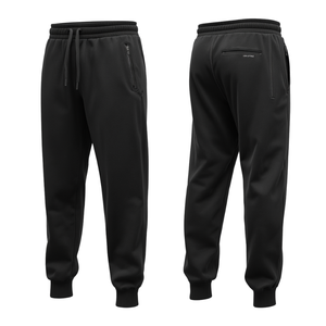 Pantalon de jogging unisexe en molleton épais de qualité supérieure, coupe décontractée, en coton personnalisé, pour tenue décontractée – Grande Vente - Product Image 1