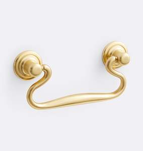 Poignée de meuble tendance en métal, personnalisable, pour chambre et cuisine, poignée de tiroir en T, plaqué noir, sur mesure en métal - Product Image 5