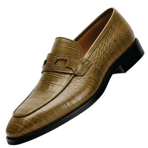 Meilleure vente en gros de bottes en cuir véritable automne-hiver pour hommes - Product Image 1