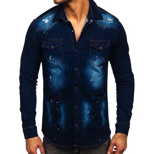 2024 Usine En Gros Personnalisé De Haute Qualité Hommes Alaf Moto Denim Vestes Plus La Taille Moto Vêtements Fabricant - Product Image 6