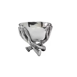Decorative Antler Design Stainless Steel Champagne Ice <b>Bucket</b> Luxury Wine Cooler Party Bar Serving Bowl - Product Image 1