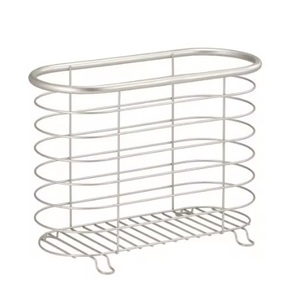Elegant Design Home <b>Storage</b> Lightweight Rust Proof Attractive Metal Material Strong <b>Wire</b> Metal <b>Storage</b> <b>Basket</b> Hot Selling - Product Image 1