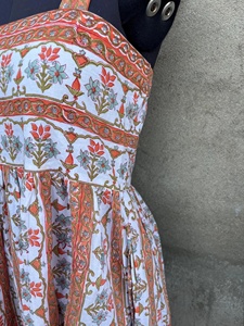 Vestido Maxi Boho Vintage para Mujer, Estilo Verano 2026, Vestido de Verano con Estampado Floral, Cuello Cuadrado y Borlas Bordadas - Product Image 5