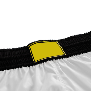 Pantalones Cortos de Muay Thai para Combate de MMA, Kickboxing, Boxeo Tailandés, Entrenamiento de Artes Marciales, Elásticos, de Secado Rápido, Transpirables, Sublimados - Product Image 4