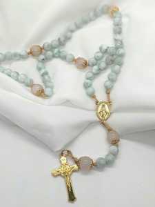 Chapelet en silicone multicolore pour enfants, collier religieux, mini chapelet - Product Image 6