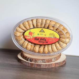 Custom Packaging W180 Roasted Cashew <b>Nuts</b> Vietnam Factory Direct Supply Buttery Salty Flavor Oval Gift Box 400g Premium Organic - Product Image 3