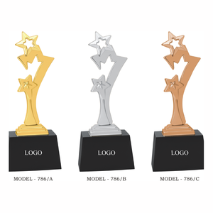 Star Shape Trophy with Custom Branding for Corporate and Promotional Events - Product Image 1